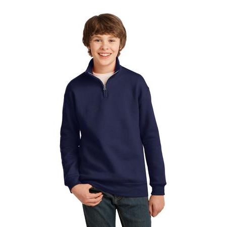 JERZEES ®  Youth 1/4-Zip Cadet Collar Sweatshirt. 995Y