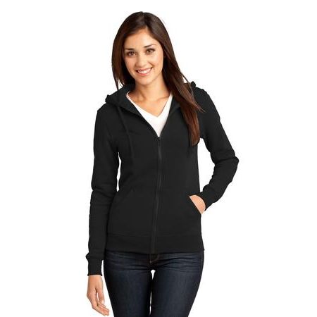 District ®  - Juniors The Concert Fleece Full-Zip Hoodie. DT801